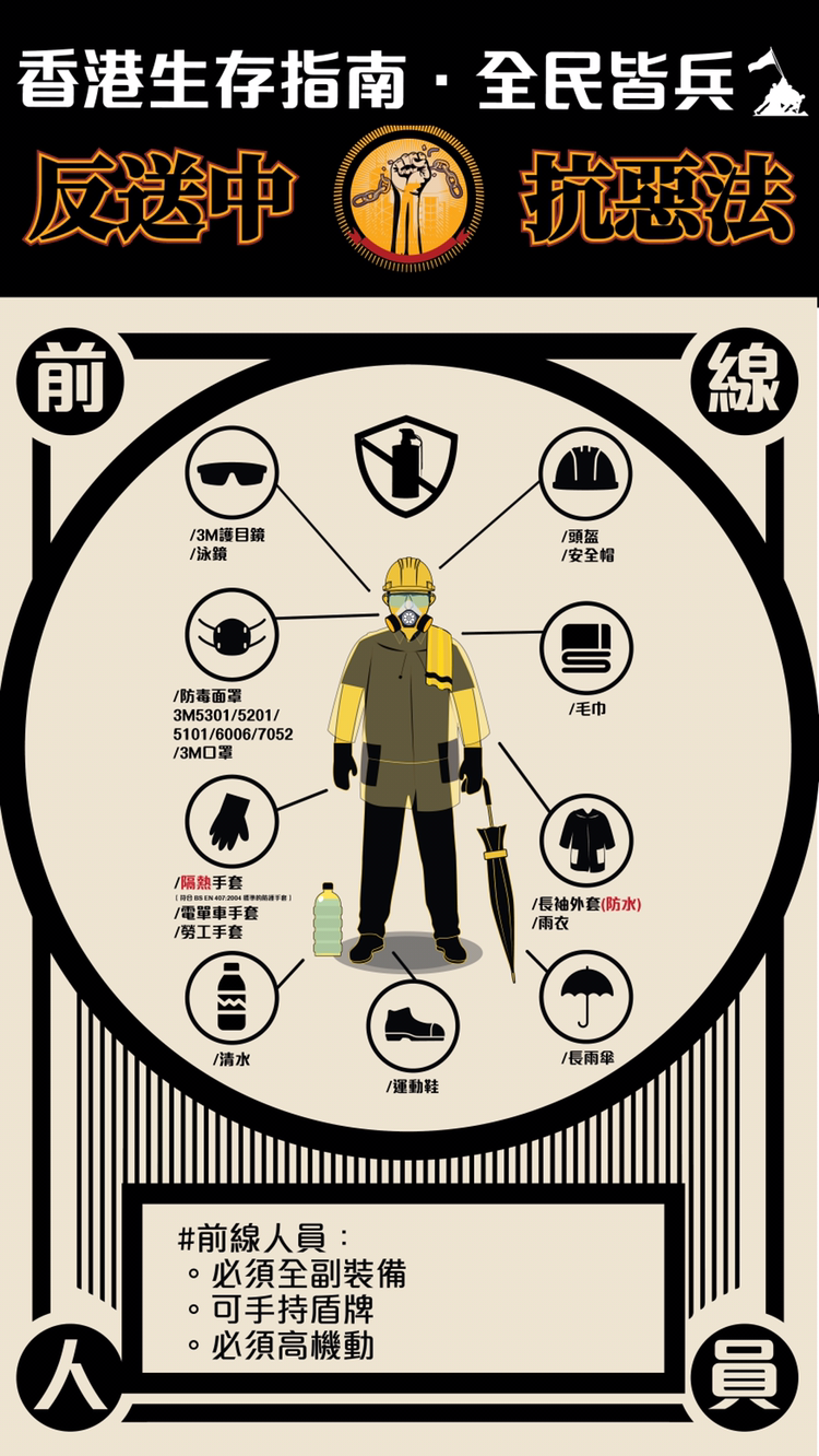 [反送中]文宣《香港生存指南》 | LIHKG 討論區