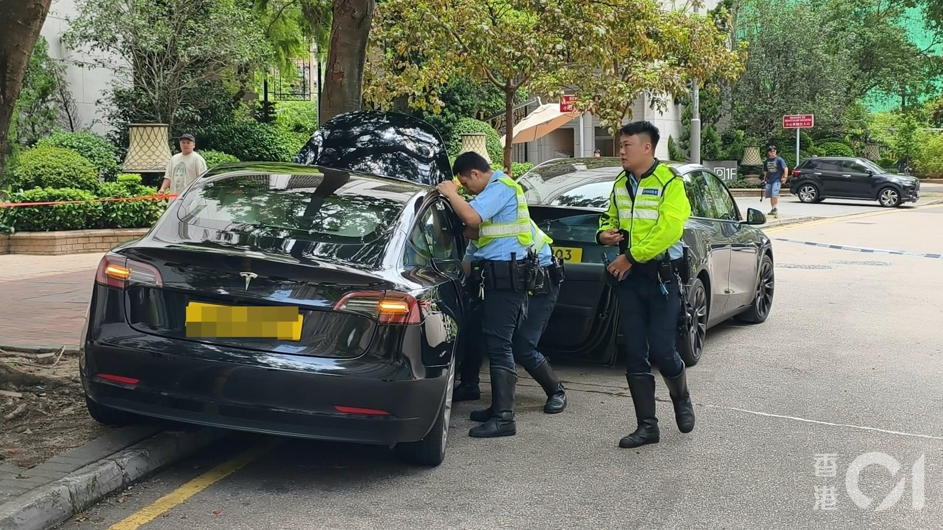 （有圖）大角咀Telsa Model Y被Model 3 撞 30歲男司機對「K仔」呈陽性反應 涉毒、藏毒被捕 | LIHKG 討論區