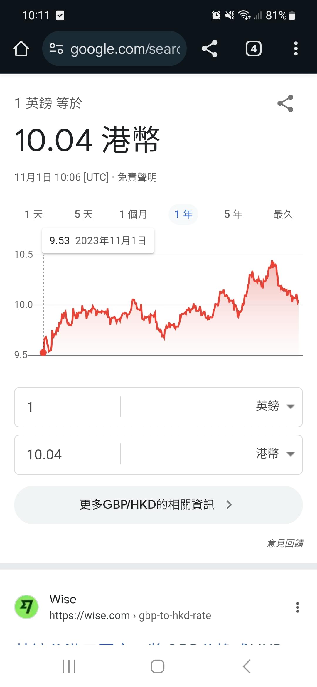 英鎊急跌| LIHKG 討論區