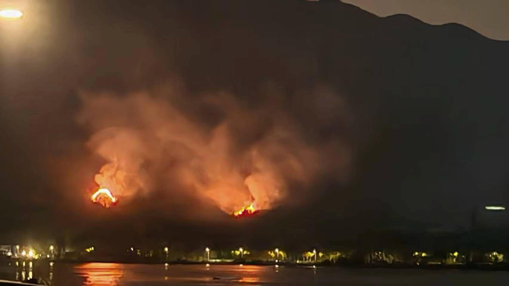 突發） 大埔八仙嶺發生山火兩條20米火龍染紅夜空| LIHKG 討論區