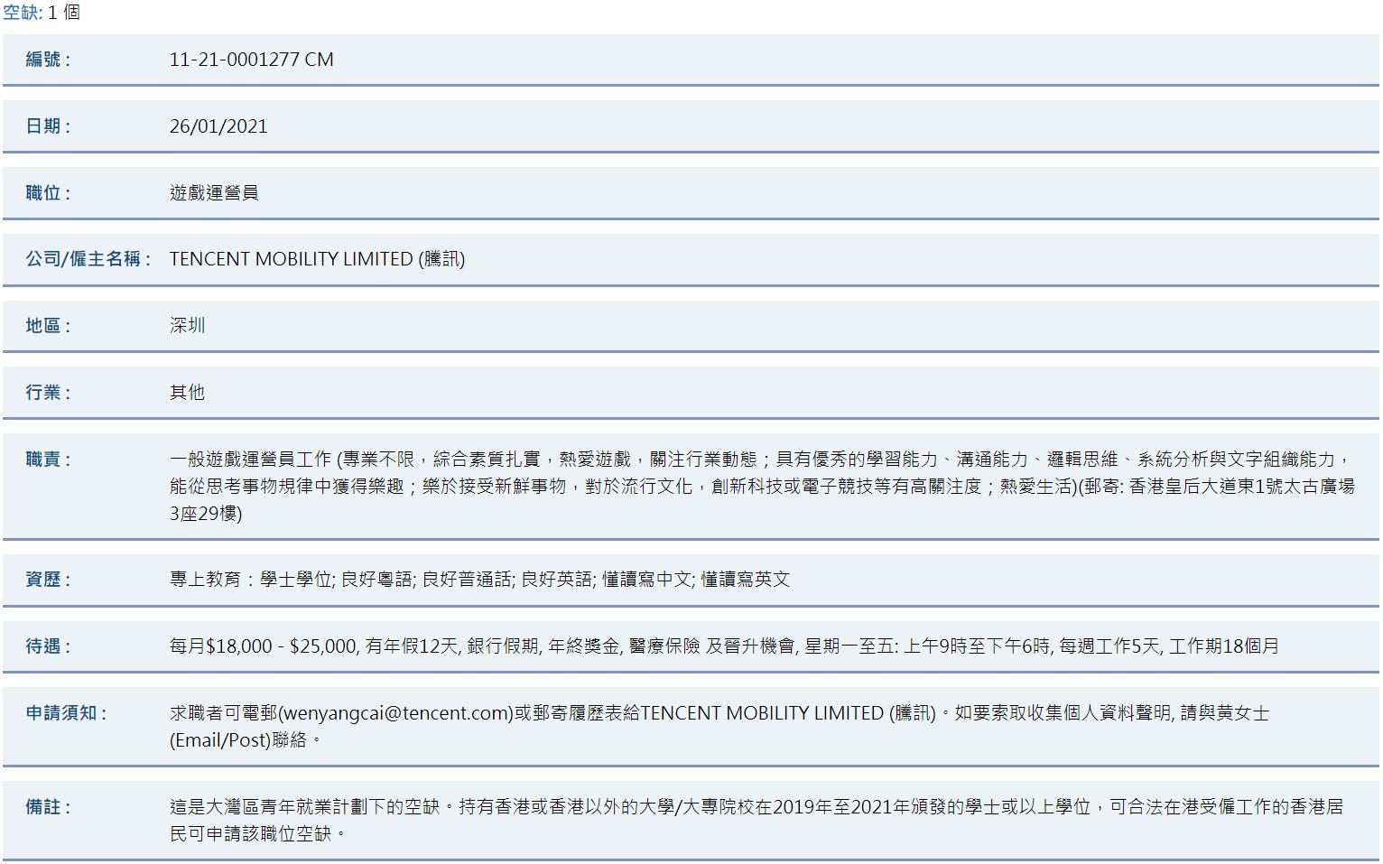 如果騰訊請你去唔去做 Lihkg 討論區