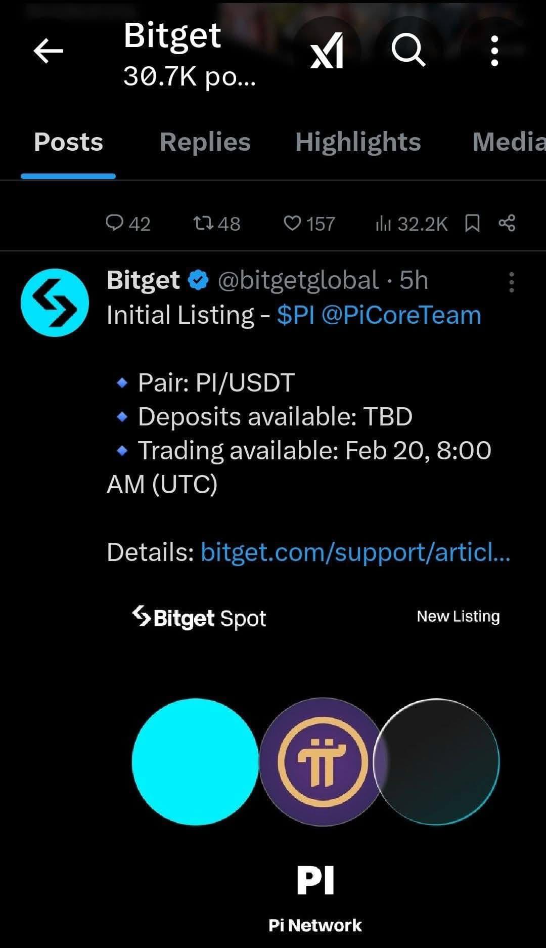 突發）加密貨幣PI-Network 正式上交易所| LIHKG 討論區