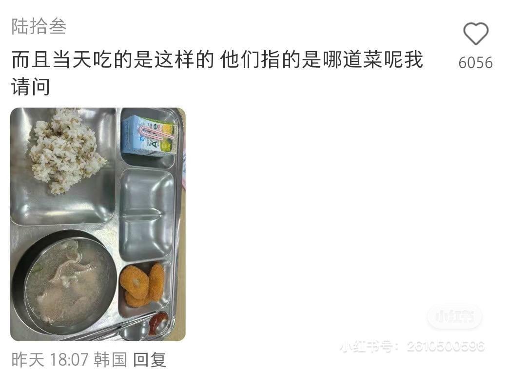 在韓國大學食堂吃自助午餐，因為多拿了肉而被全校通報批評| LIHKG 討論區