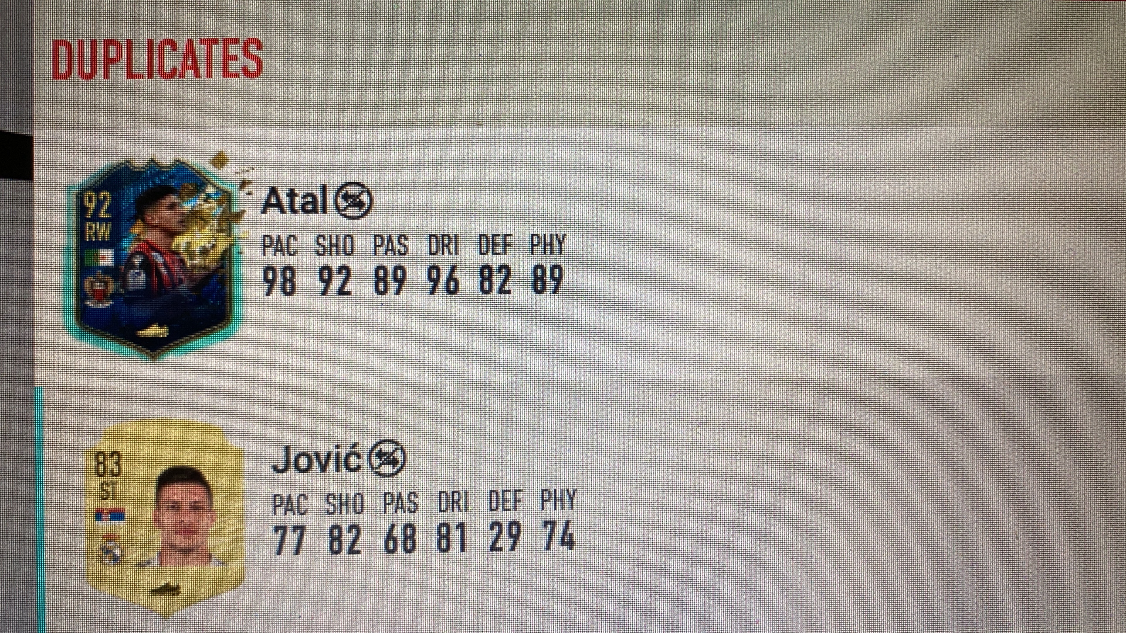 Fifa Ultimate Team 討論區 302 投美隊者心想事成 Lihkg 討論區