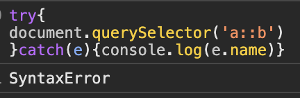 dom - Manually/Artificially throwing a DOMException with JavaScript ...
