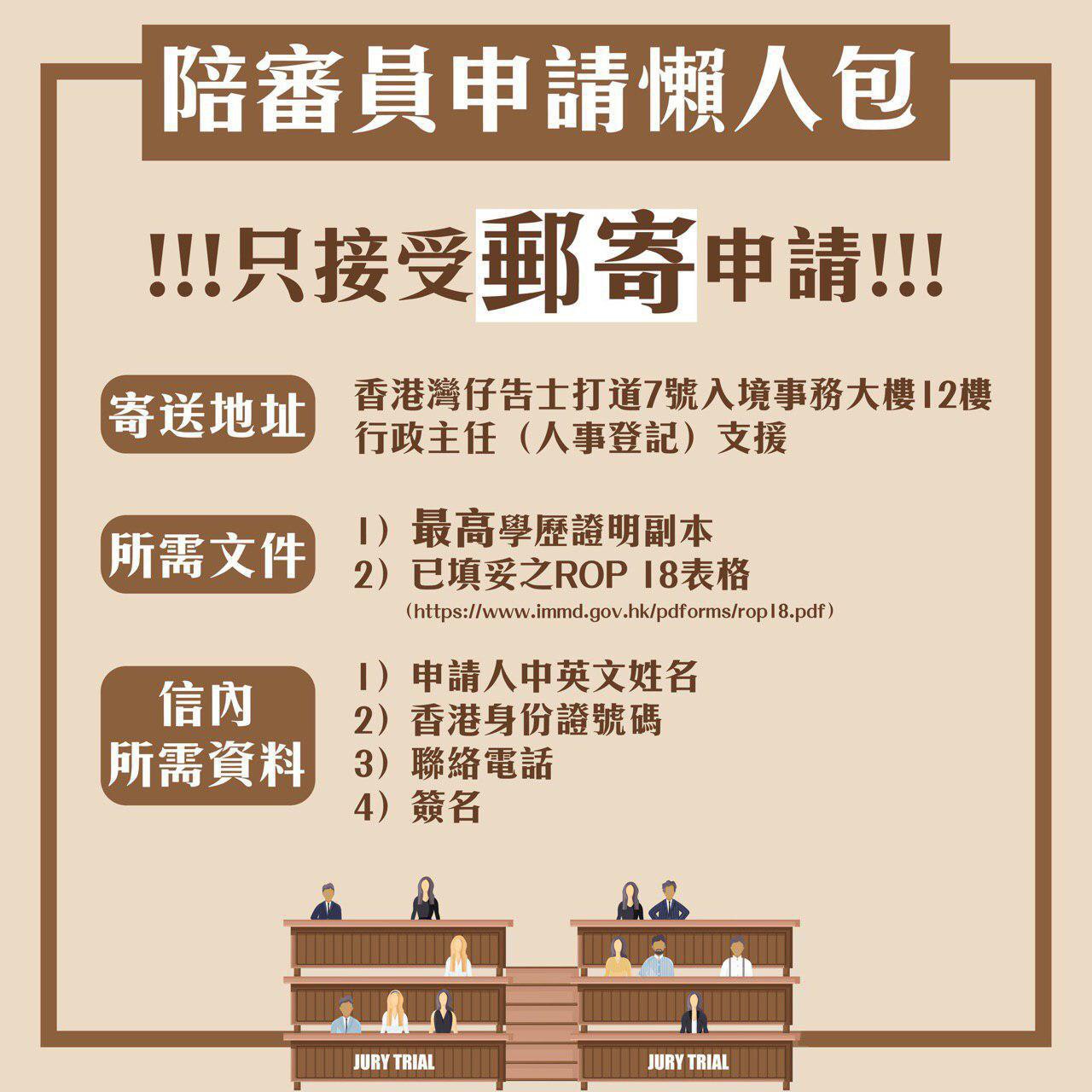 Fact checked！申請做陪審員文宣有錯漏！ | LIHKG 討論區