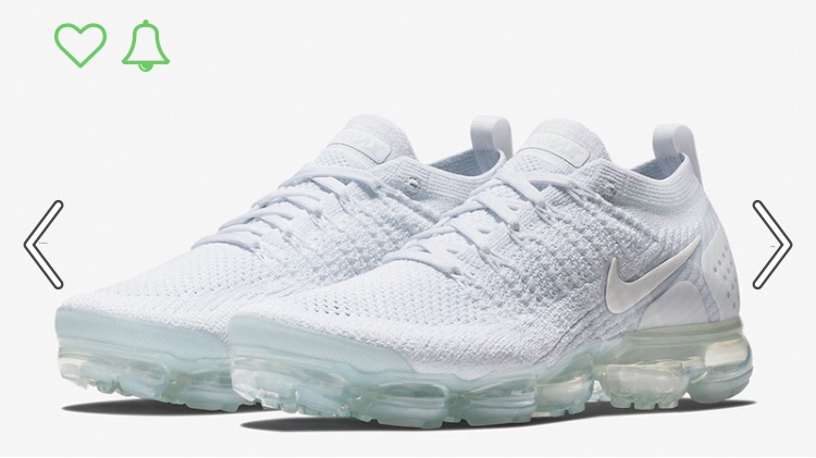 vapormax 1.0 triple white