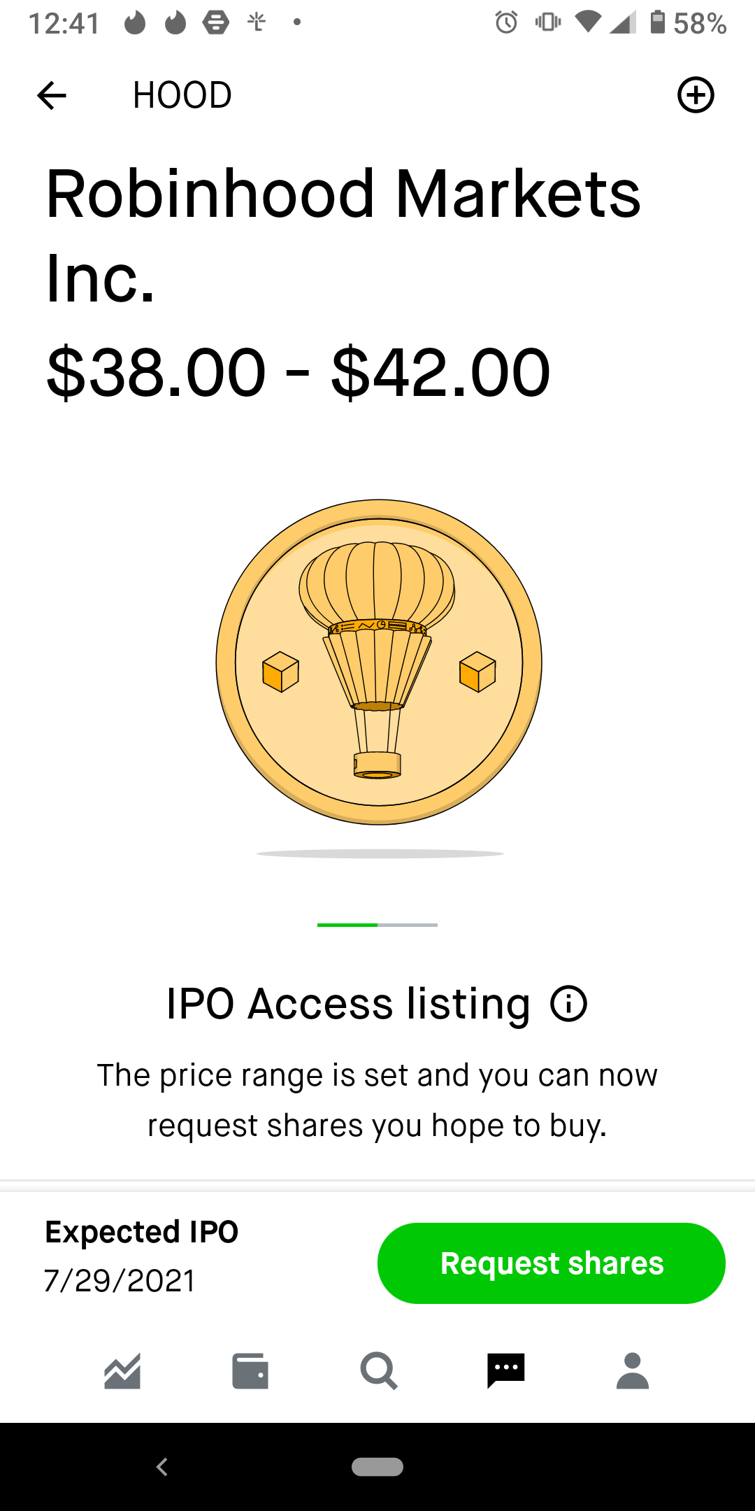 Robinhood (Hood)聽日上市冇人講？ | LIHKG 討論區