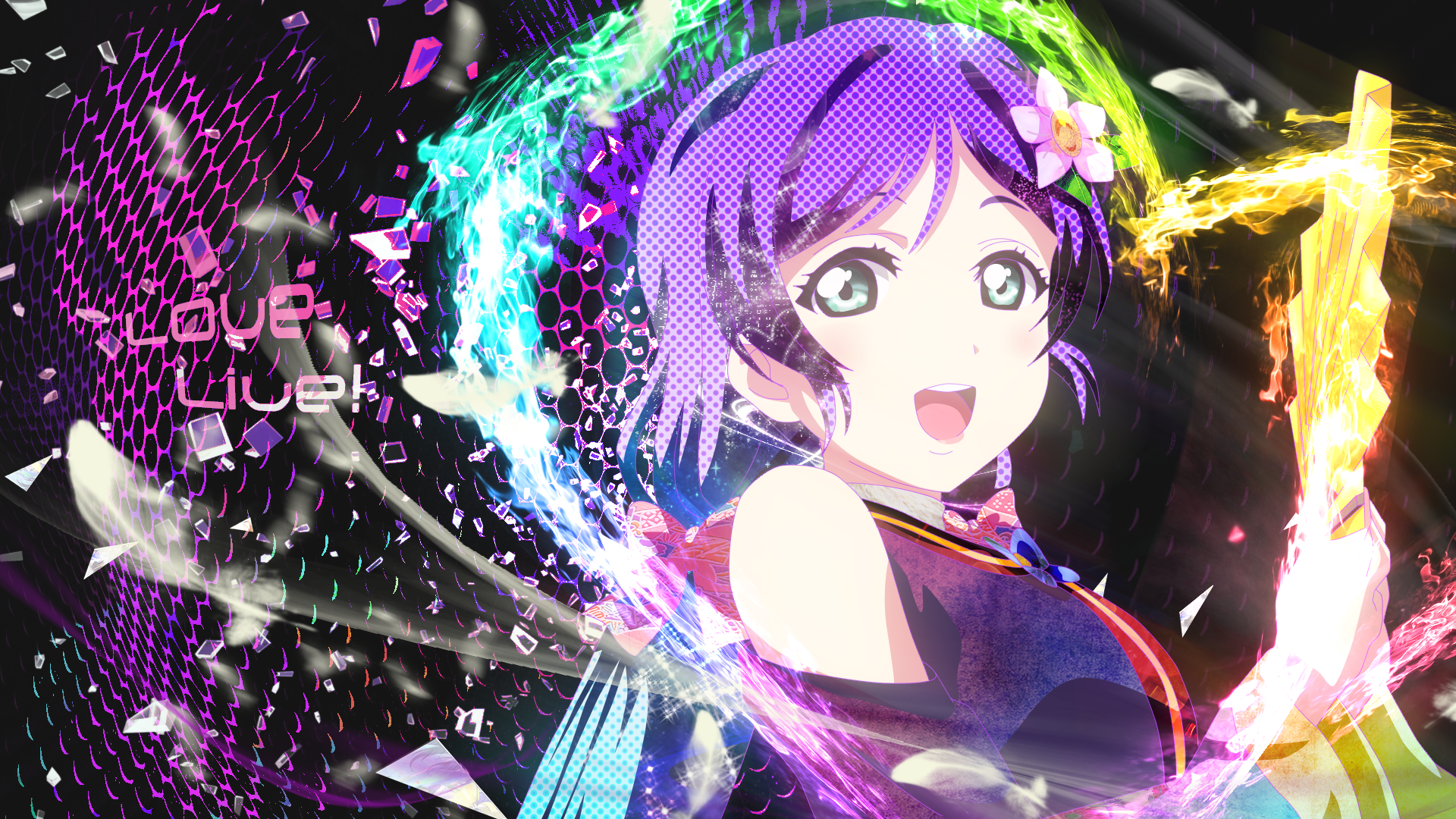 Tojo Nozomi 東條希wallpaper 壁紙