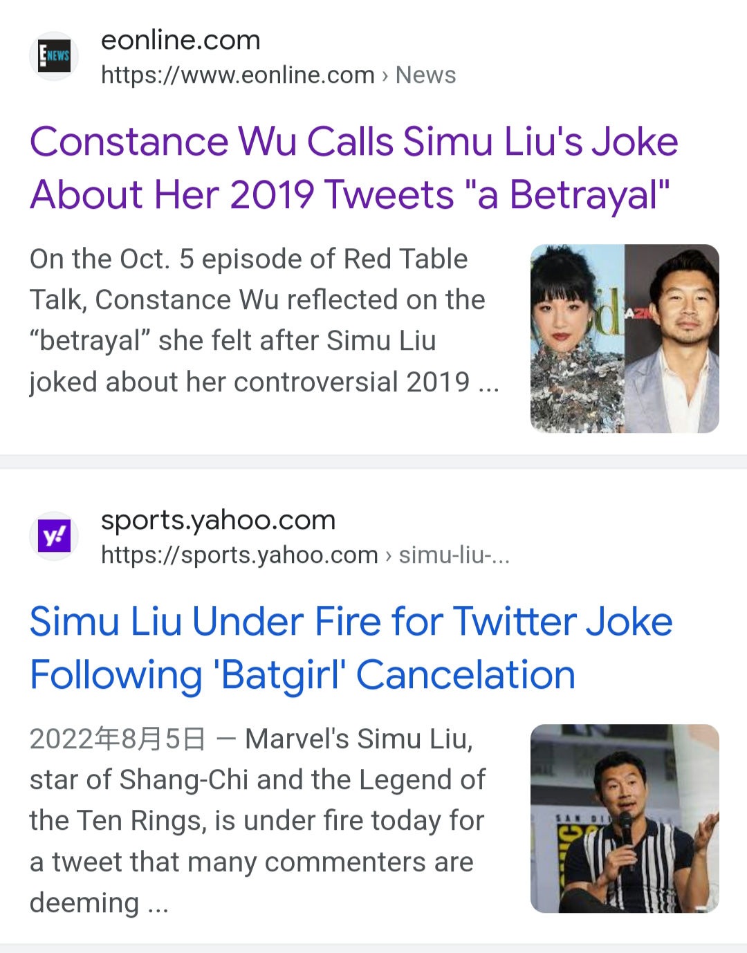 Simu Liu Tweeted That the Celebrity Lookalike Segment at the NBA Celebrity  All-Star Game “Wasn't Cool”