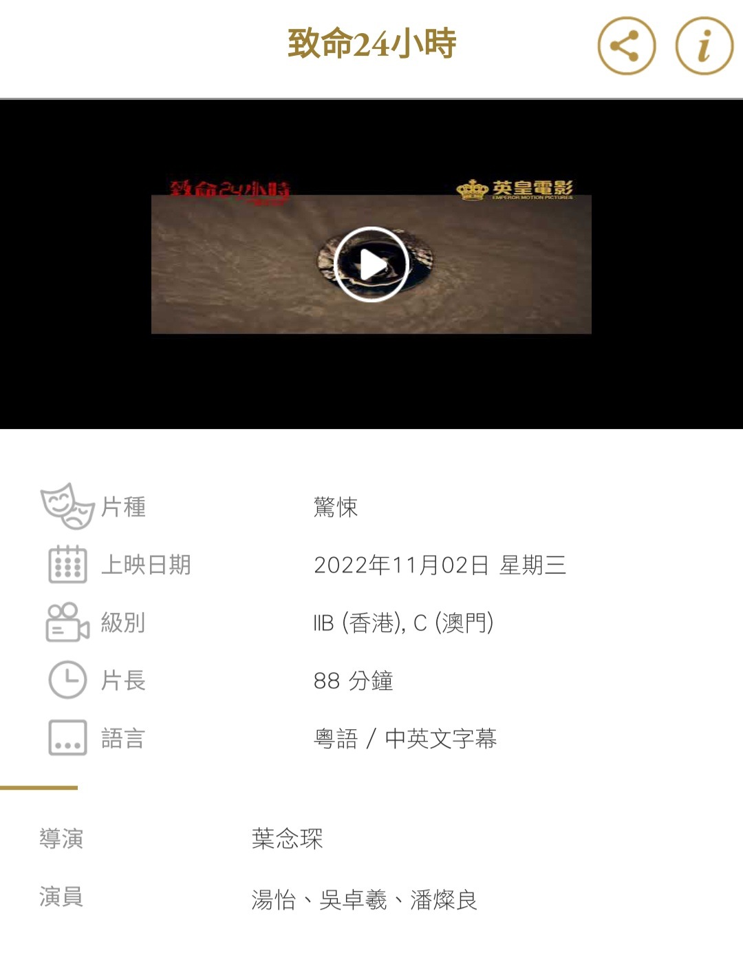 又拍啲社會議題賣慘戲(34) [新片: 深宵閃避球/正義迴廊/猛鬼3寶] | LIHKG 討論區