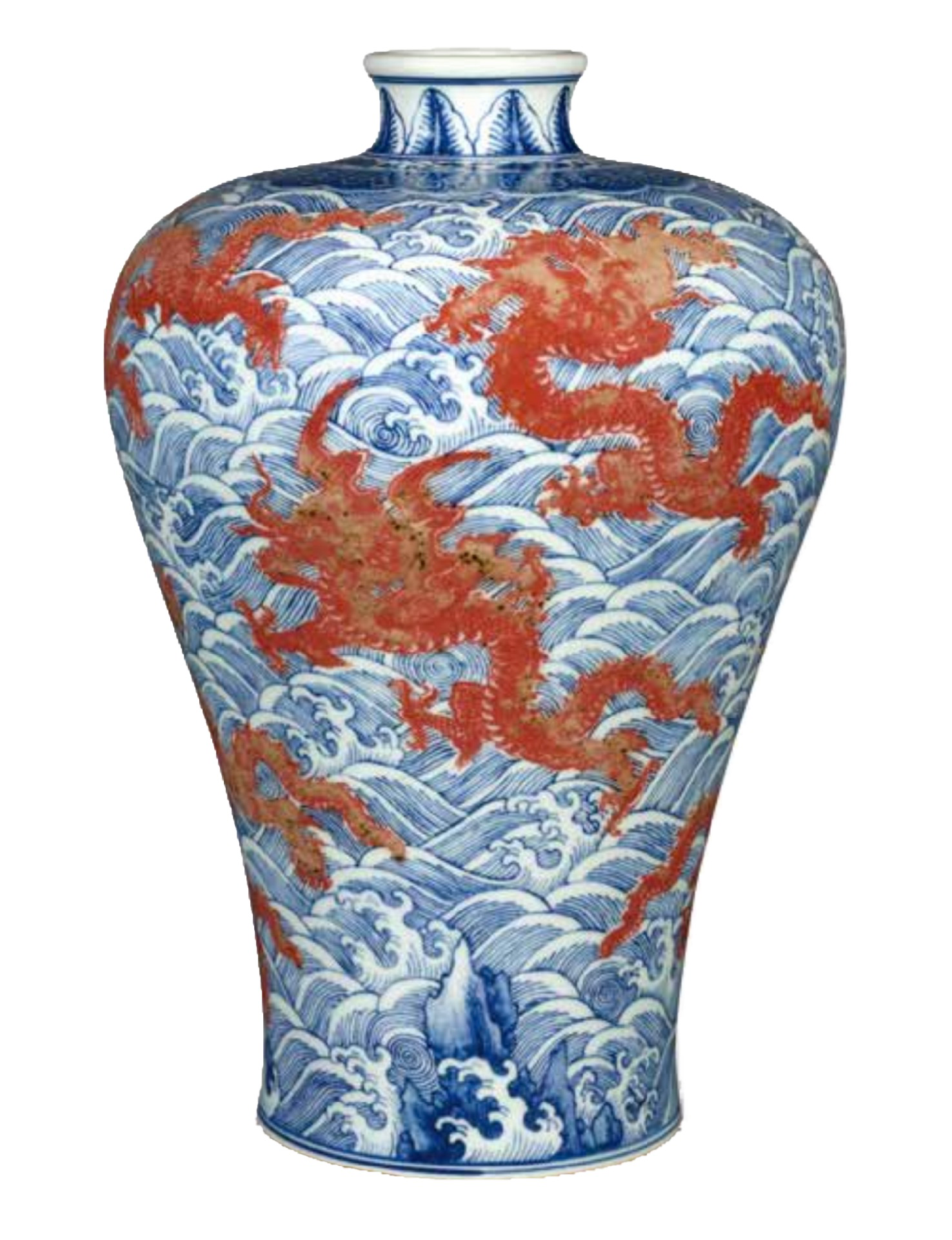 清康煕青花釉里紅三羊開泰梅瓶 景徳鎮 陶磁器 装飾品 現代工芸品 美術品 置物 清雍正蒔金琺瑯彩花鳥花口瓶 景徳鎮 陶磁器 装飾品 現代工芸品